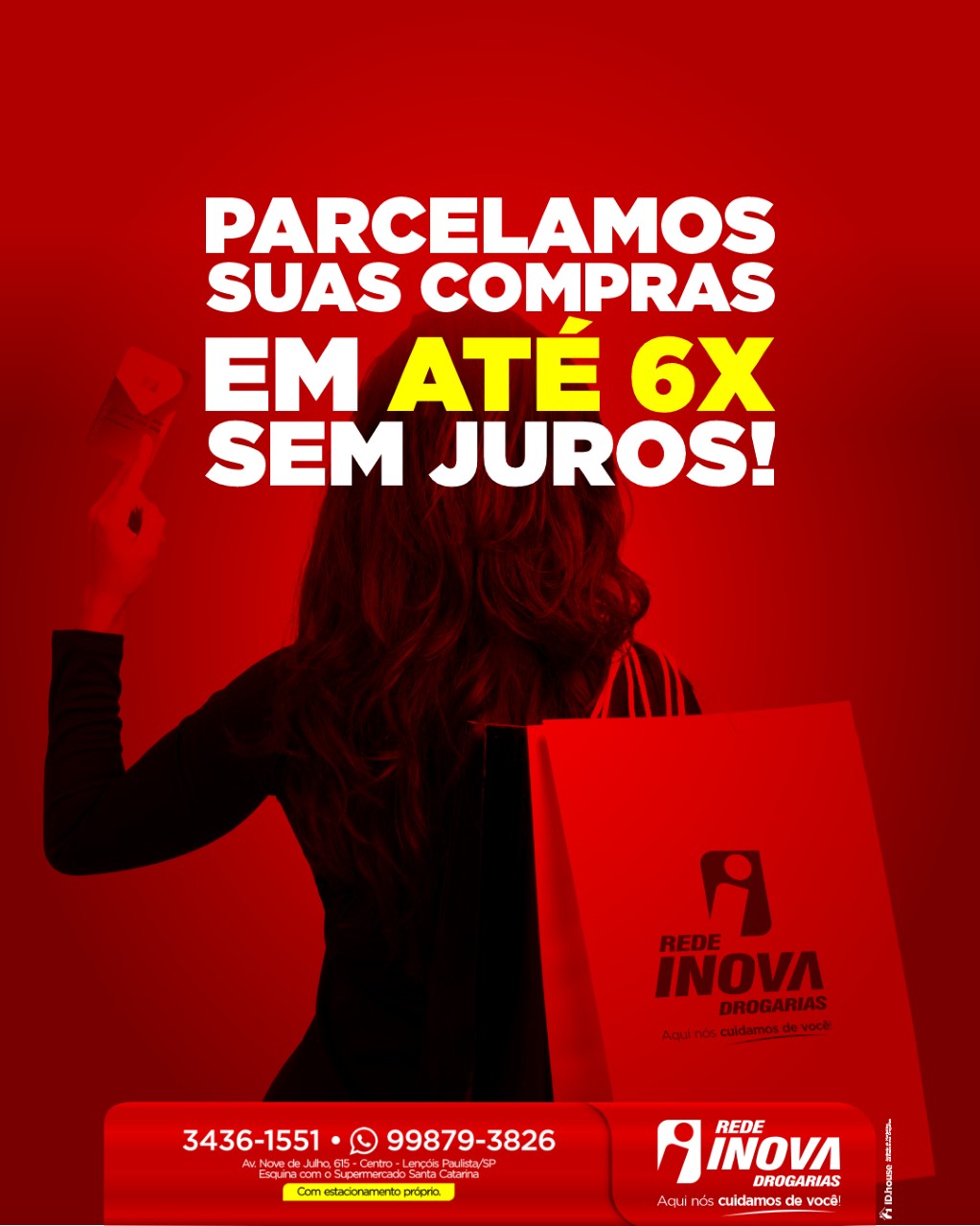 Fachada da Farmácia NatFarma